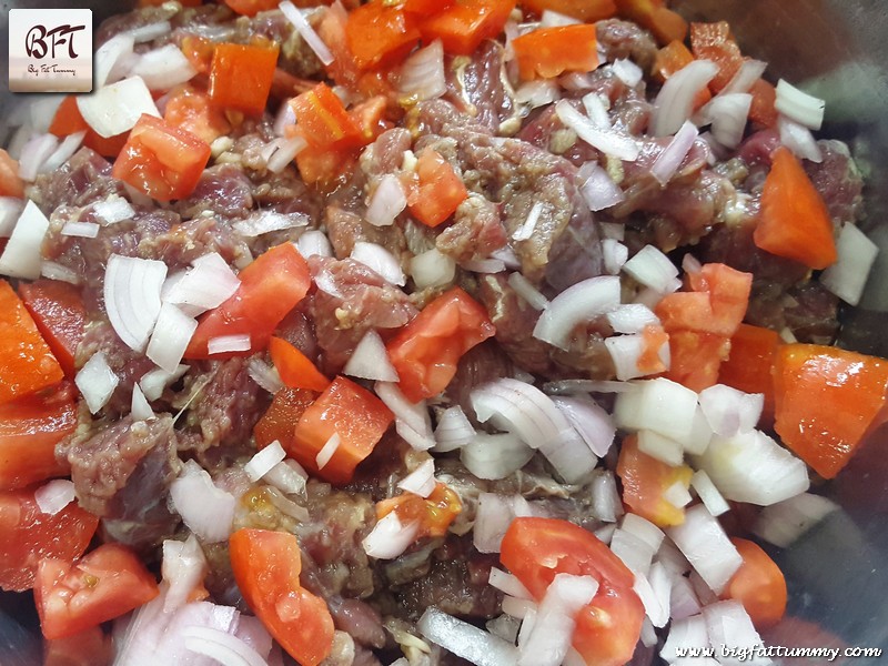 Preparation of Beef and Vegetable Curry