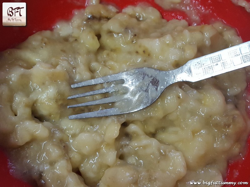 Making of Banana Walnut Loaf