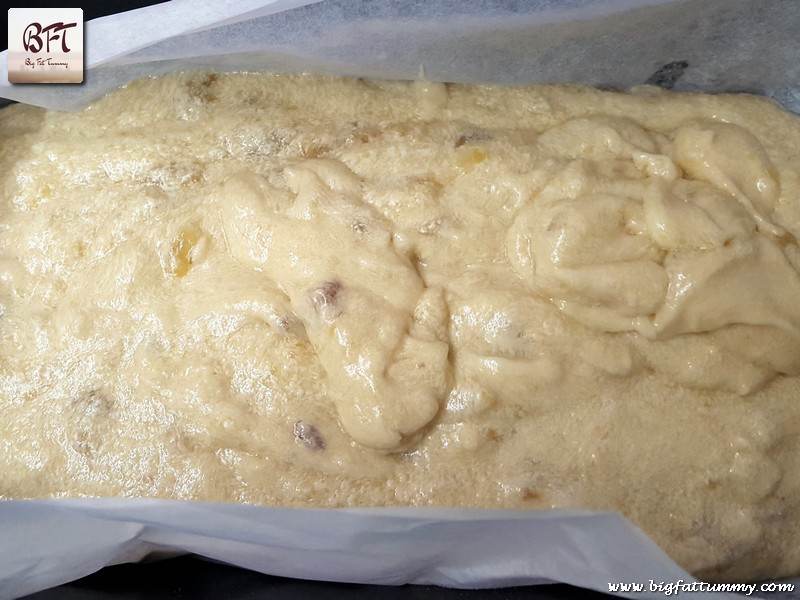 Making of Banana Walnut Loaf