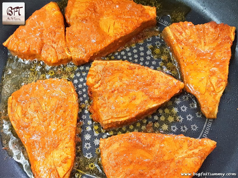 Making of Black Pomfret Masala Fried