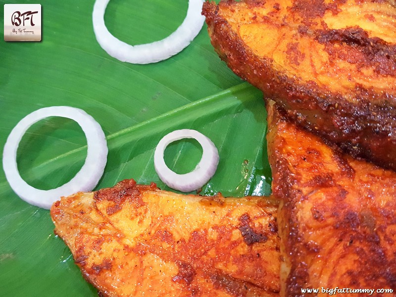 Making of Black Pomfret Masala Fried