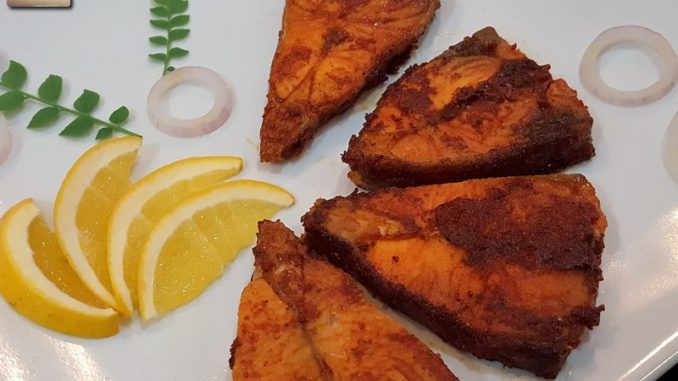 Black Pomfret Masala Fried