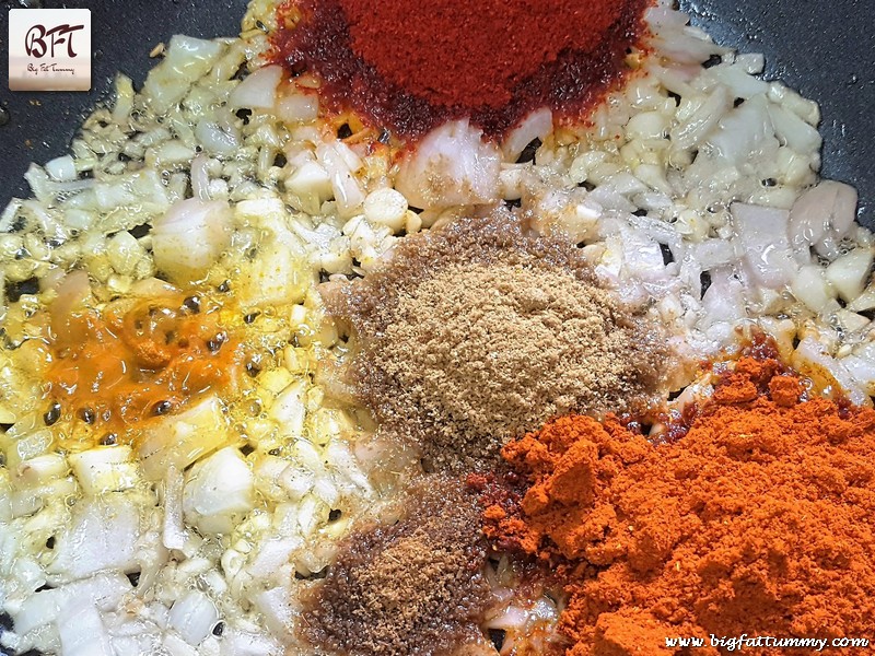 Preparation of East Indian Bombay Duck Curry