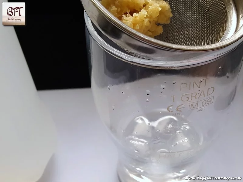 Making of Cashew Feni Punch