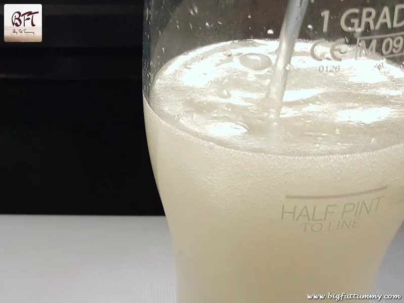 Making of Cashew Feni Punch