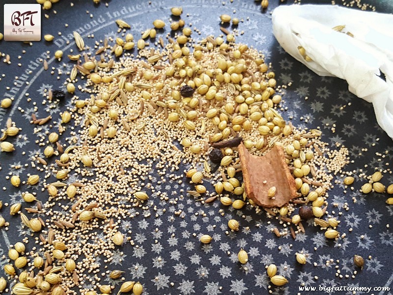 Preparation of Goan White Pea Ros