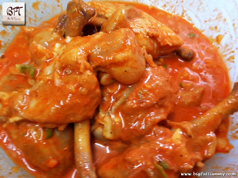 Preparation of Chicken Lollipops