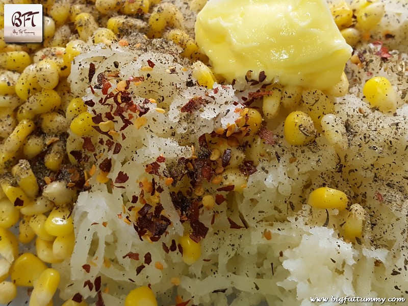 Preparation of Cheesy Corn Croquettes