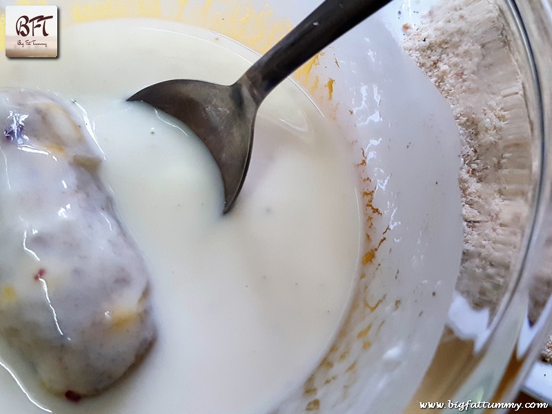 Preparation of Cheesy Corn Croquettes