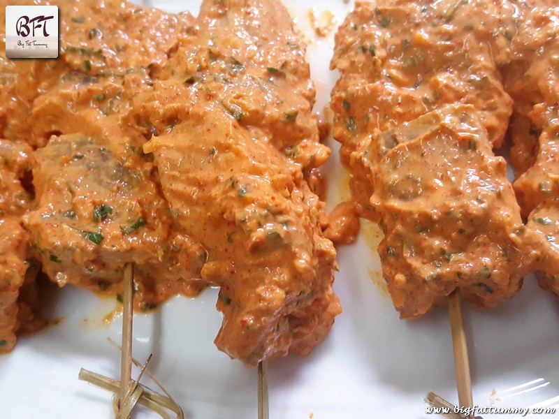 Preparation of Fish Tikka Tawa Se