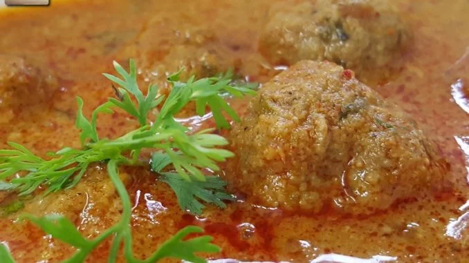 Beef Meat Ball Curry