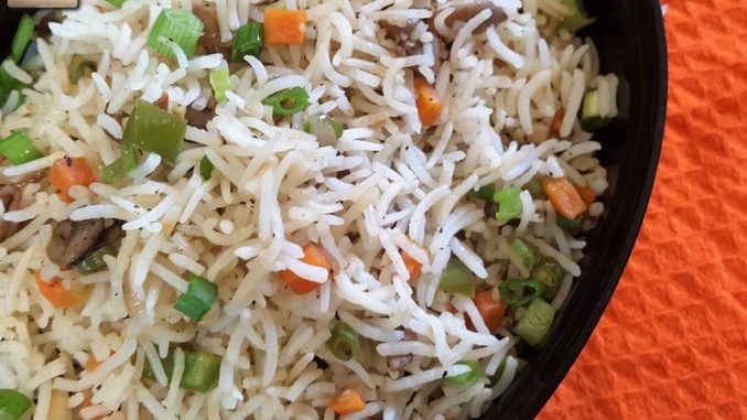 mushroom-fried-rice09 Mushroom Fried Rice