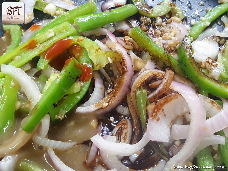 Preparation of Paneer Chilly Dry / Gravy