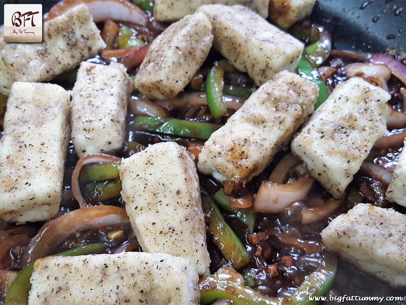 Preparation of Paneer Chilly Dry / Gravy