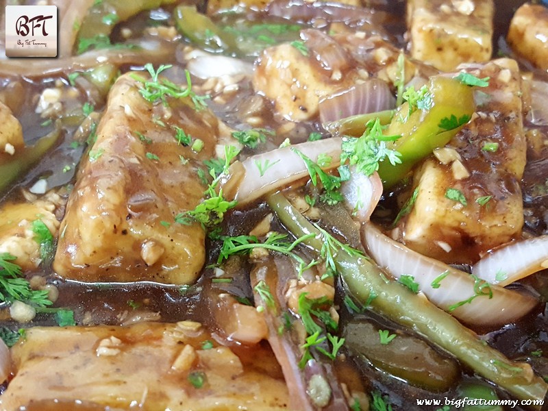 Preparation of Paneer Chilly Dry / Gravy