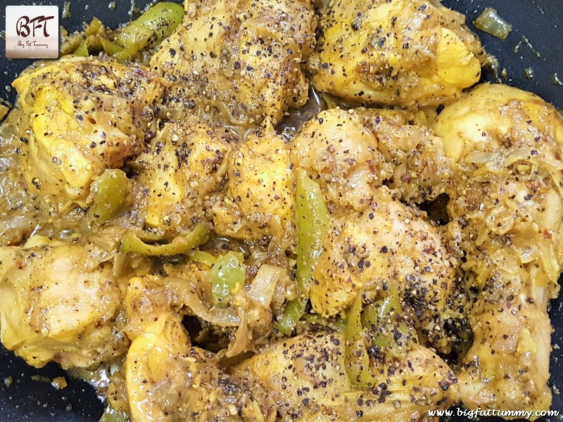 Preparation of Pepper Chicken Curry