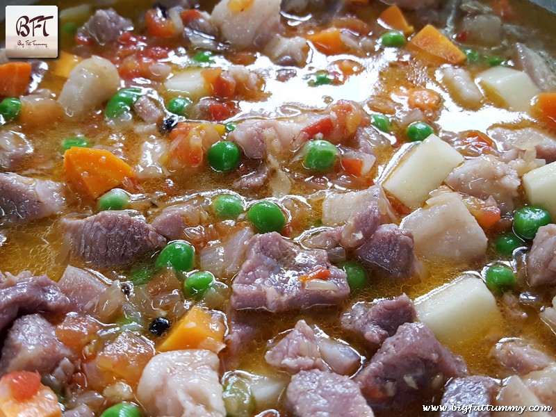 Preparation of Goan Pork Stew