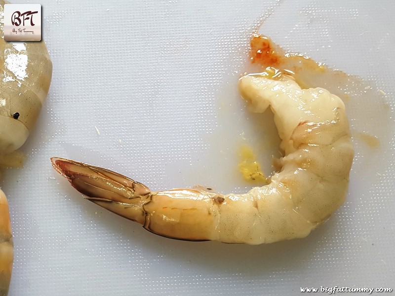 How to butterfly prawns