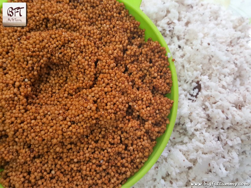 Making of Goan Ragi Dodol