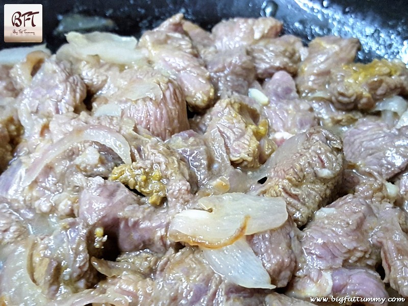 Preparation of Tangy Beef Curry