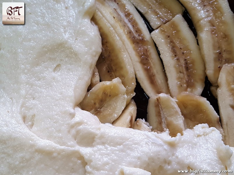 Preparation of Warm Banana Pudding