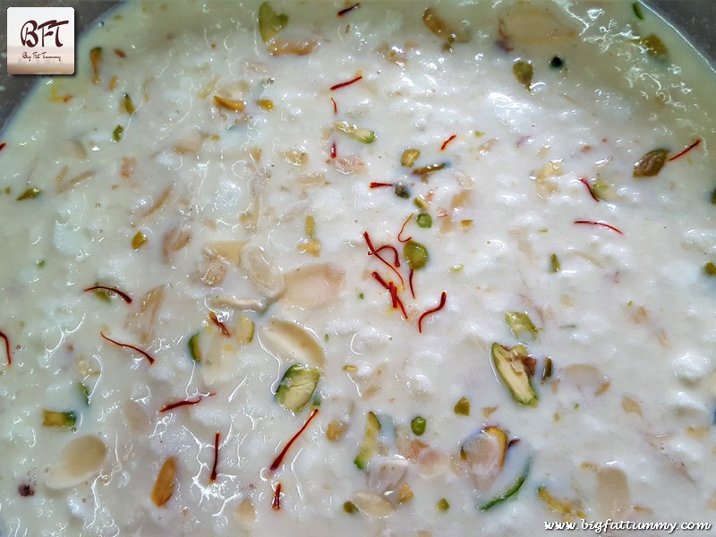 Making of Paneer Kheer