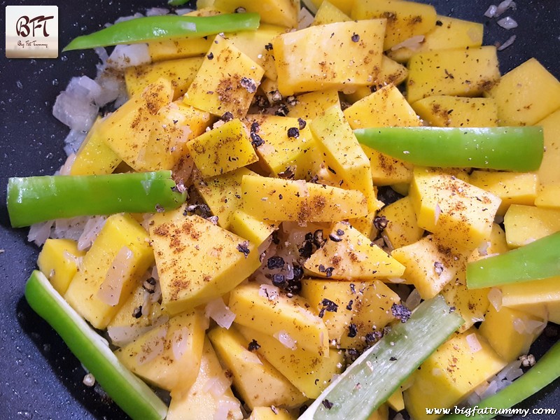 Preparation of Pepper Pumpkin