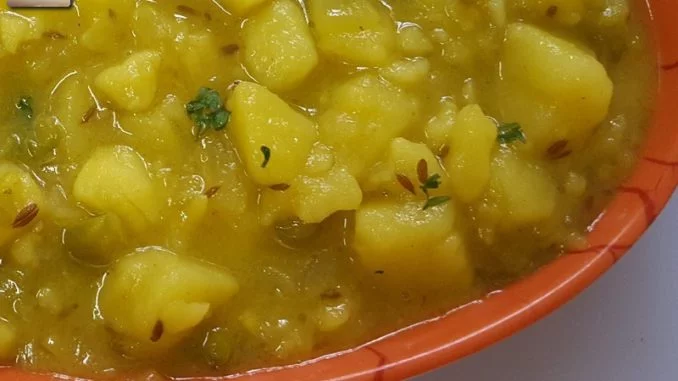 Goan Potato Patol Bhaji