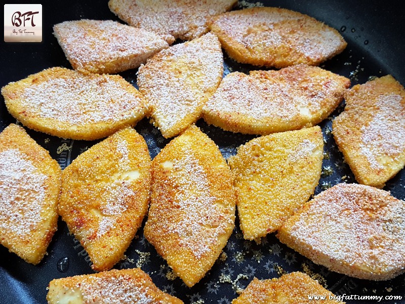 Making of Goan Breadfruit Rava Fried