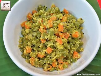 French Bean Carrot Stir Fry