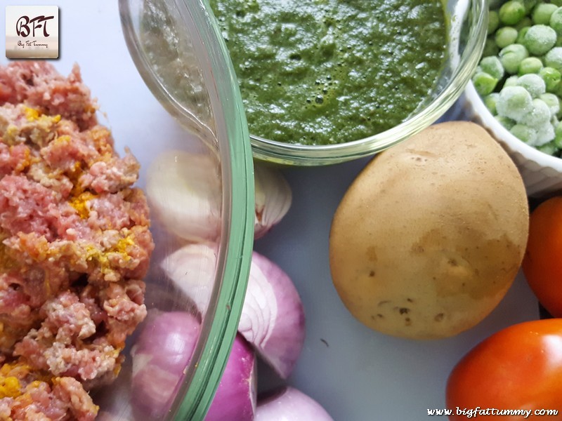 Making of Goan Green Beef Mince