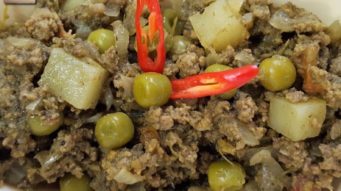 Goan Green Beef Mince