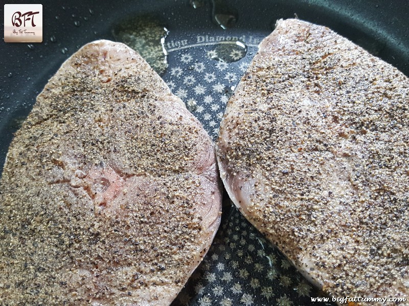 Making of Kingfish Lemon Pepper Fried