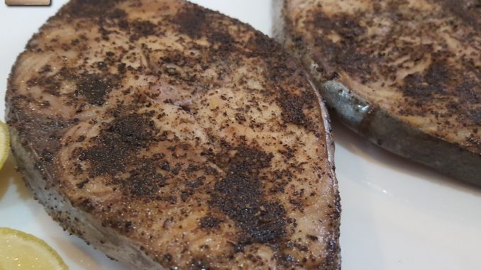 Kingfish Lemon Pepper Fried