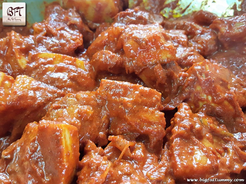 Preparation of Goan Pork Vindaloo