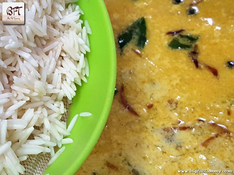 Preparation of Prawn Pulao with Coconut Milk - V.1.