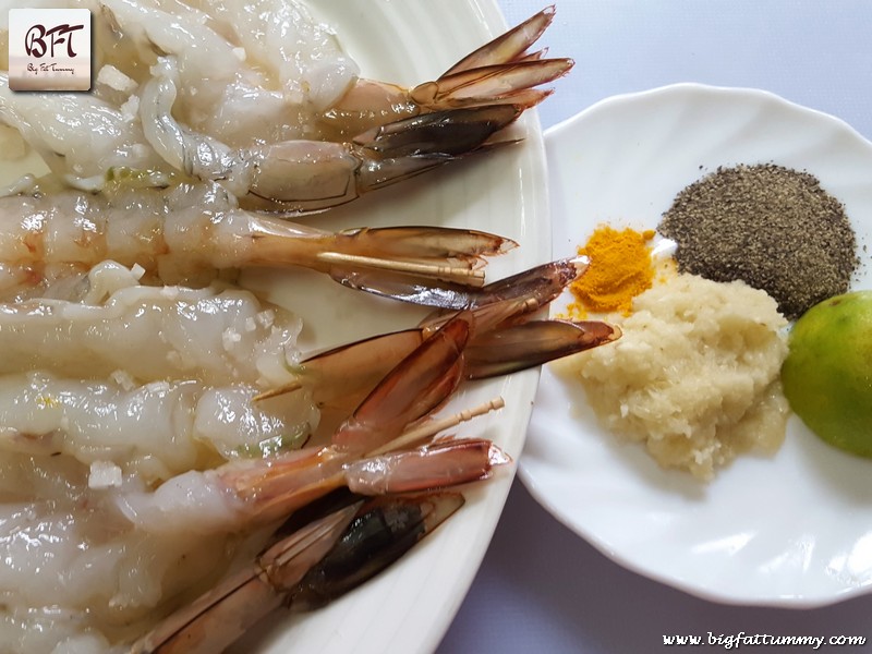 Preparation of Prawn Steaks