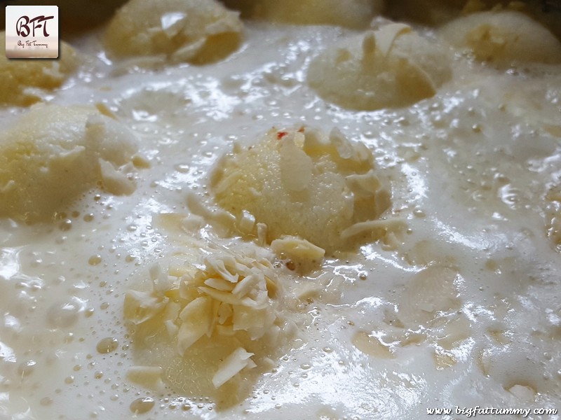 Preparation of Rasmalai