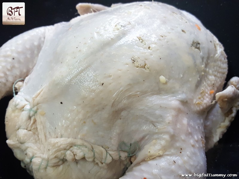 Preparation of Cold Meat Stuffed Chicken