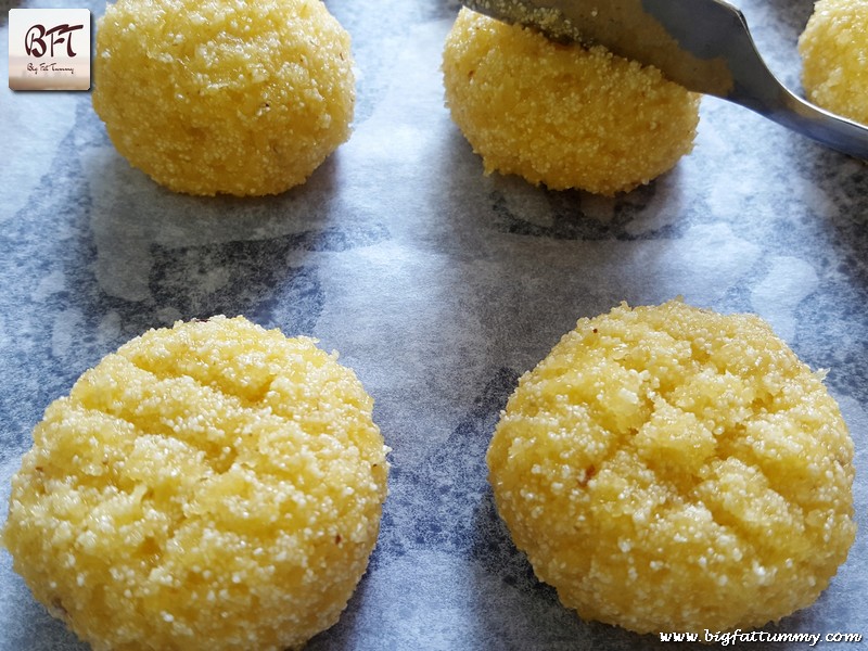 Making of Bolinhas - Goan Coconut Cookie