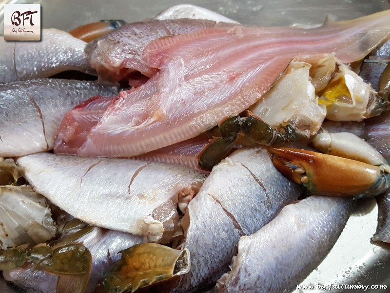 Making of Fresh Catch Curry