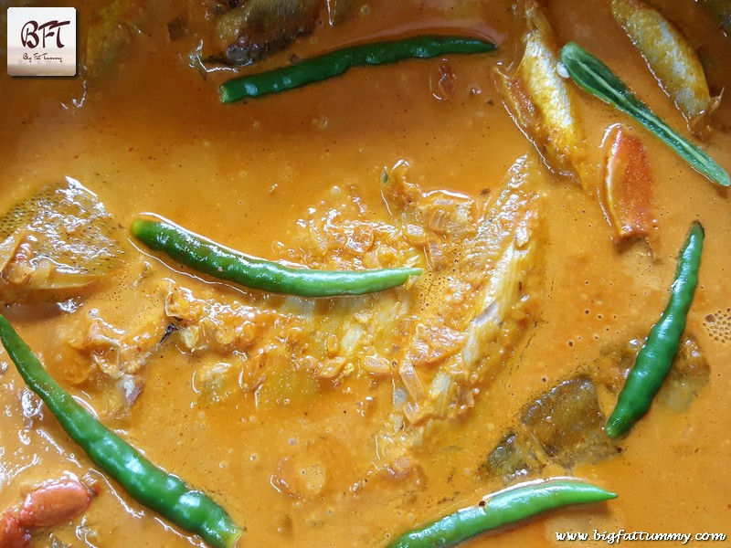 Making of Fresh Catch Curry