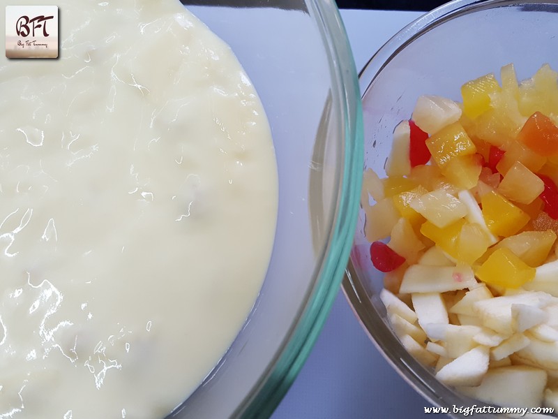 Preparation of Fruit Custard