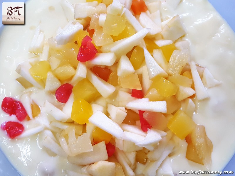 Preparation of Fruit Custard