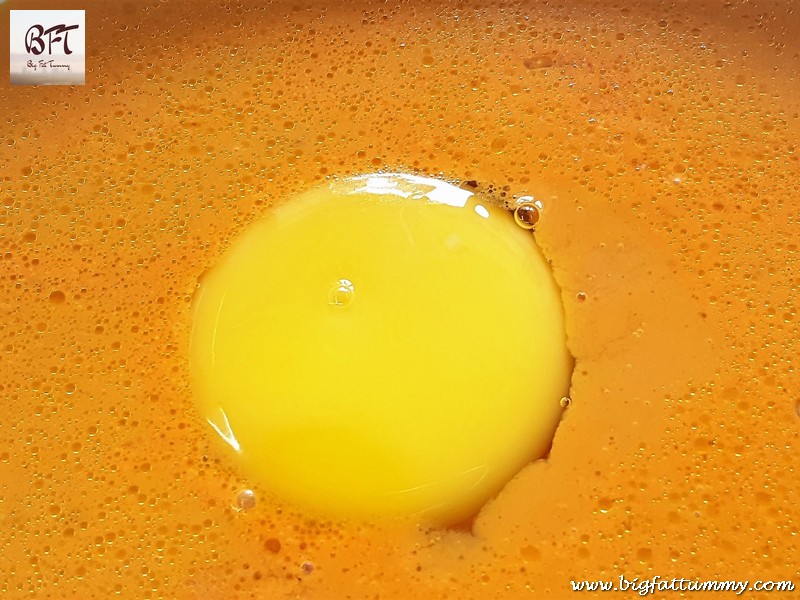 Preparation of  Goan Egg Drop Curry