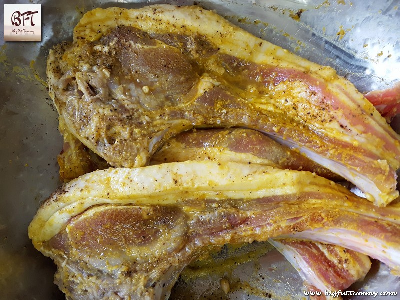 Preparation of Goan Pork Chop Roast