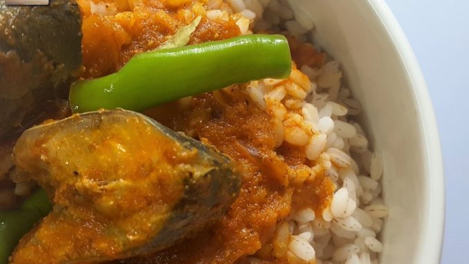 Hot & Tangy Mackerel Curry