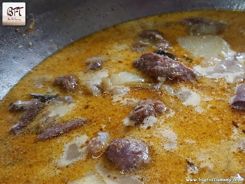 Preparation of Kerala Mutton Stew