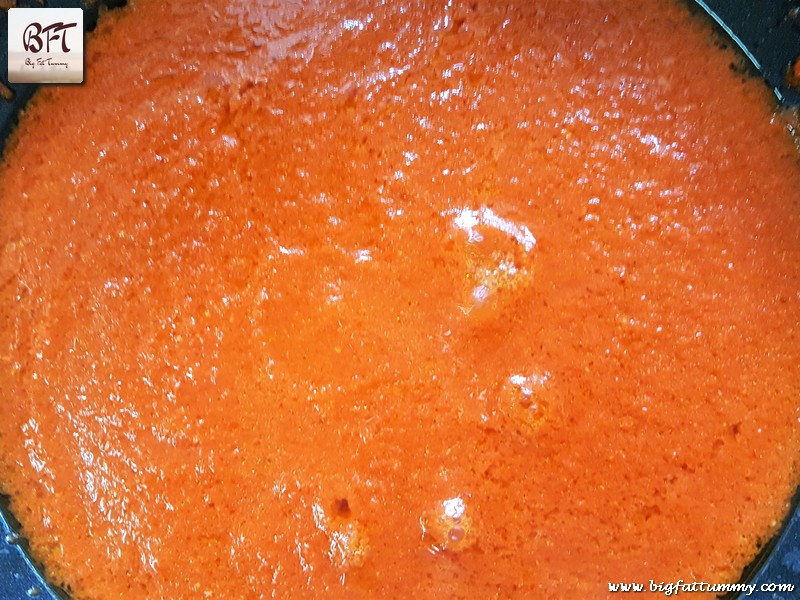 Making of Mutton Koftas in a Tomato Gravy