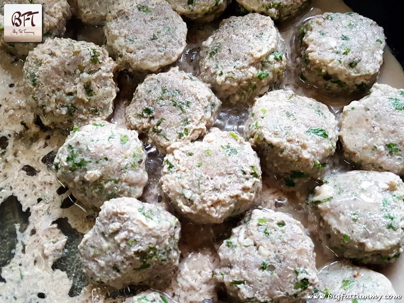 Making of Mutton Koftas in a Tomato Gravy